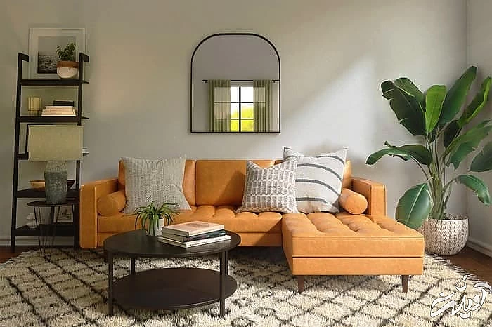 تزیین خانه با آینه آینه دکوراتیو